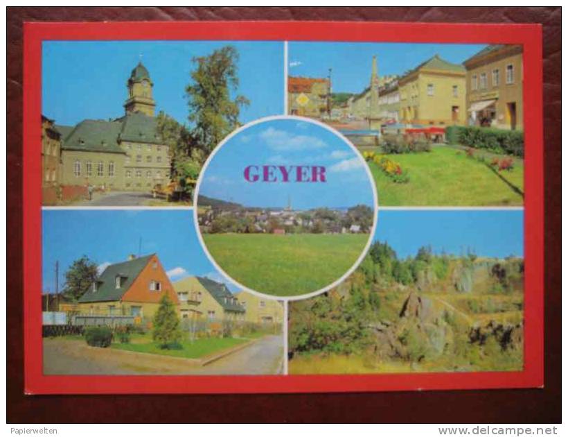 Geyer - Mehrbildkarte - Geyer