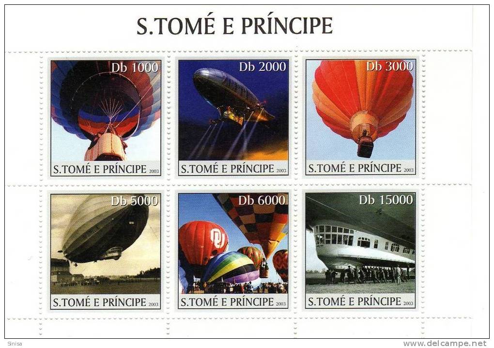 Sao Tome And Principe / Transport / Zeppelins - Zeppelins