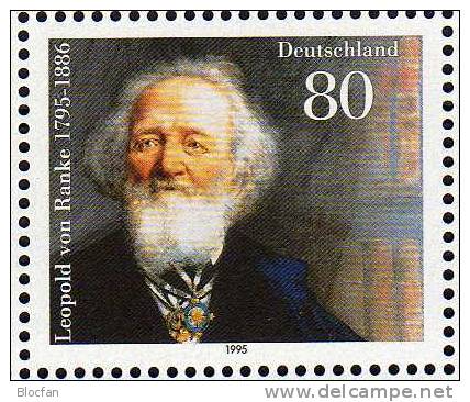 200.GT Historiker Leopold Von Ranke BRD 1826+ 10-KB ** 11€ - Franse Revolutie