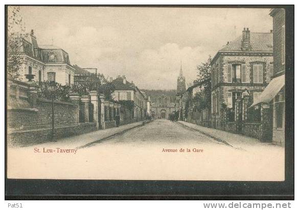 95 - Saint Leu - Taverny : Avenue De La Gare - Taverny