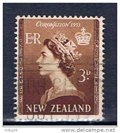 NZ+ Neuseeland 1953 Mi 323 Königin Elisabeth II. - Gebruikt