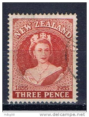 NZ+ Neuseeland 1955 Mi 349 Elisabeth II. - Used Stamps