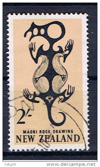 NZ+ Neuseeland 1960 Mi 407 Totem - Used Stamps