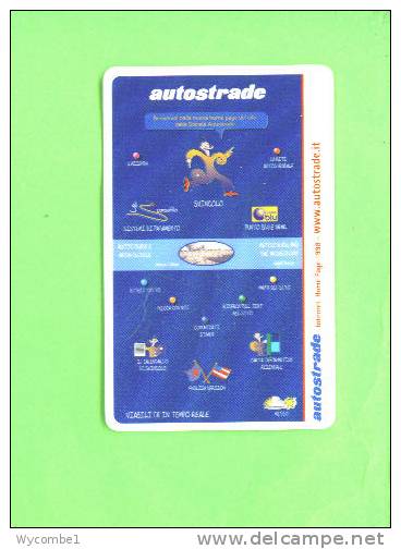 ITALY - Autostrada Ticket (Motorway Toll) As Scan - Other & Unclassified