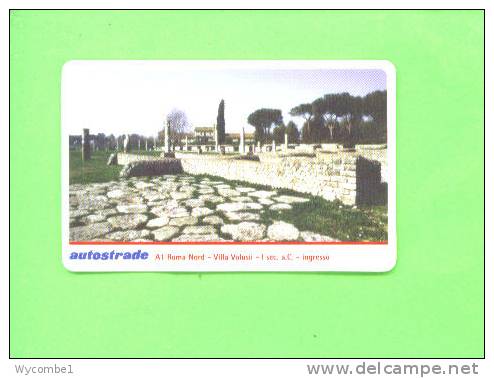 ITALY - Autostrada Ticket (Motorway Toll) As Scan - Other & Unclassified