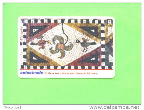 ITALY - Autostrada Ticket (Motorway Toll) As Scan - Other & Unclassified