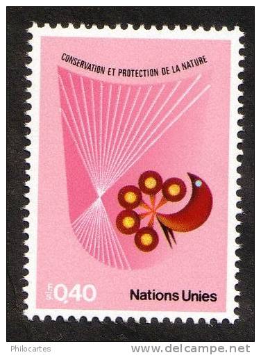 Nations Unies Genève 1982 -  YT   109  -Conservation  De La Nature  - NEUF ** - Ungebraucht