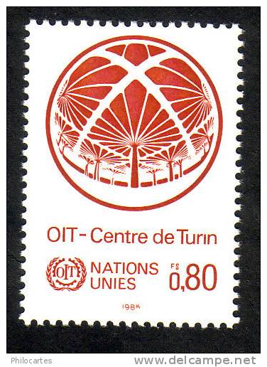 Nations Unies Genève   1984-  YT  127 -  Centre De Turin -  - NEUF ** - Neufs