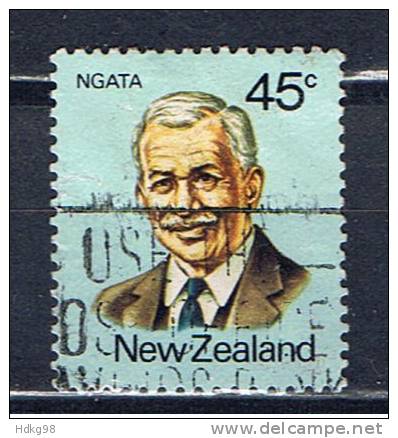 NZ+ Neuseeland 1980 Mi 813 Ngata - Used Stamps