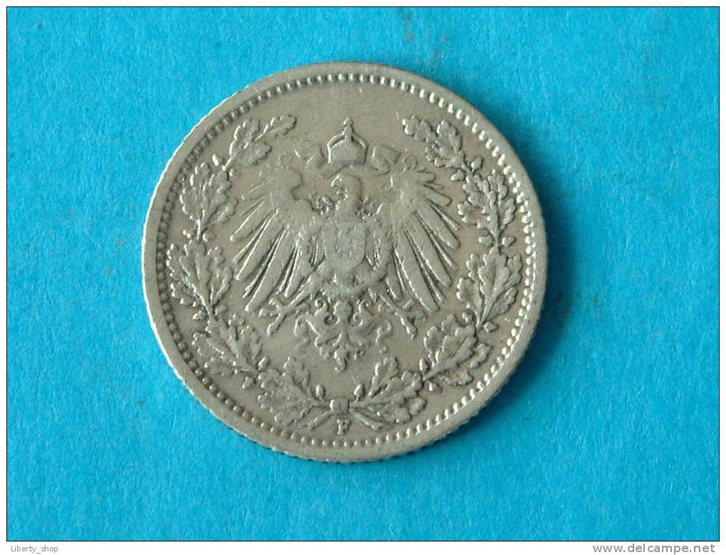 1906 F - 1/2 MARK ( Silver ) / KM 17 ( For Grade, Please See Photo ) !! - 1/2 Mark