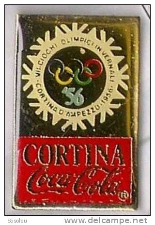 Coca Cola ,cortina 56 ( Jeux Olympiques) - Coca-Cola