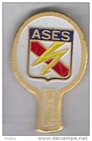 Ases, La Raquette Du Tennis De Table ( Ping Pong) - Tafeltennis