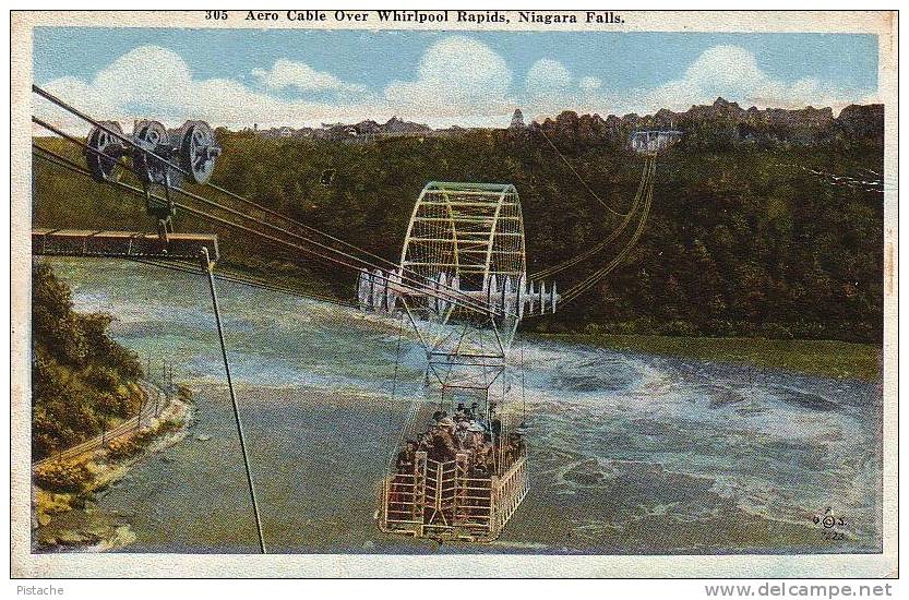 Aero Cable Over Whirlpool Rapids - Funiculaire - Niagara Falls - Non Circulée - Funiculaires