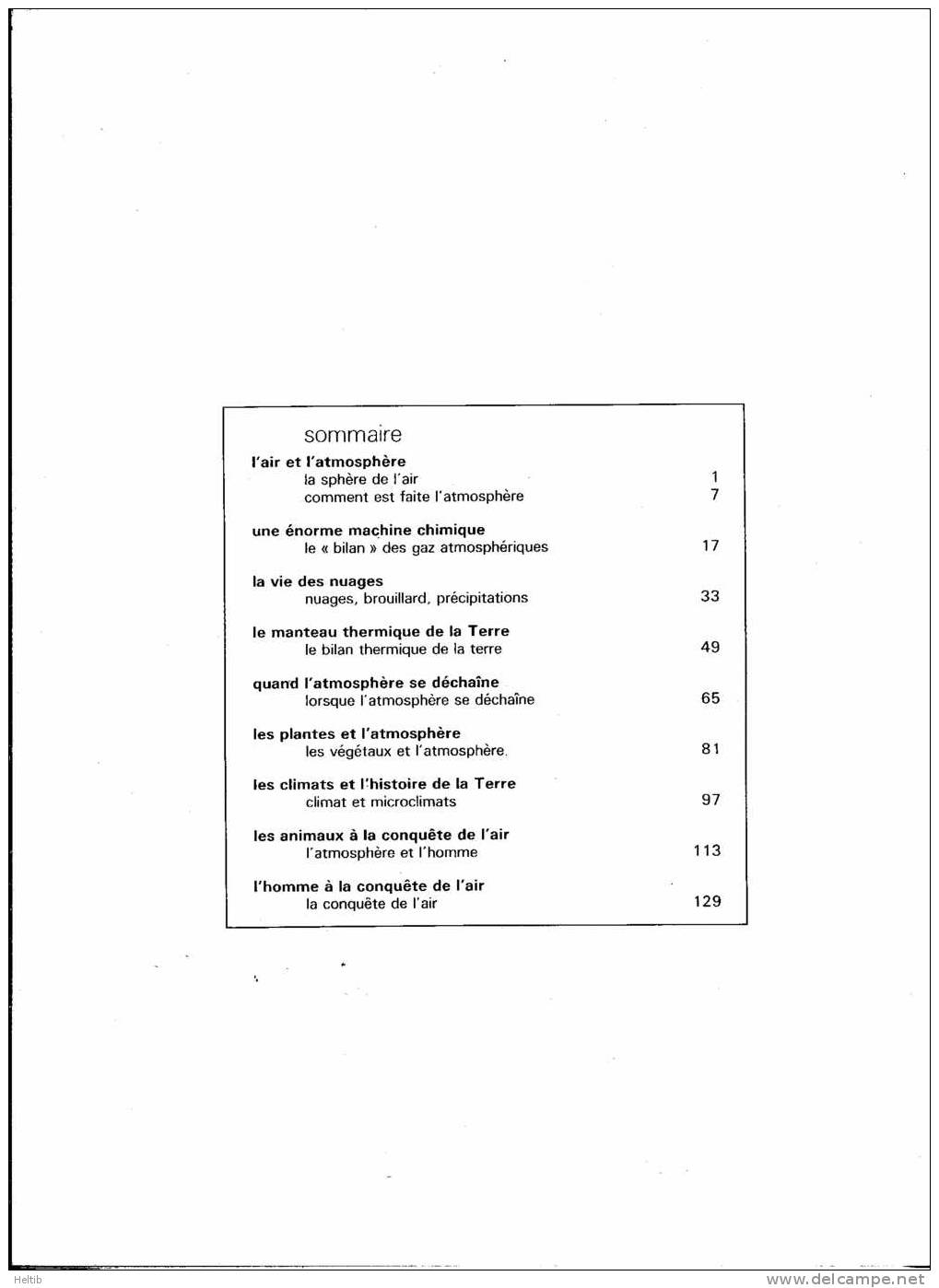 LA NATURE - Vol. 9 - L´AIR ET LA VIE - Encyclopédie Présentée Par Le Groupe Paul-Emile Victor - - Encyclopedieën