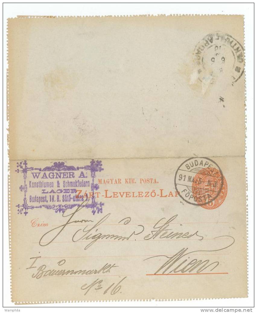 3 Cartes Lettres De 1889, 90, 91 , Voyagées, Toutes Scannées - Postal Stationery