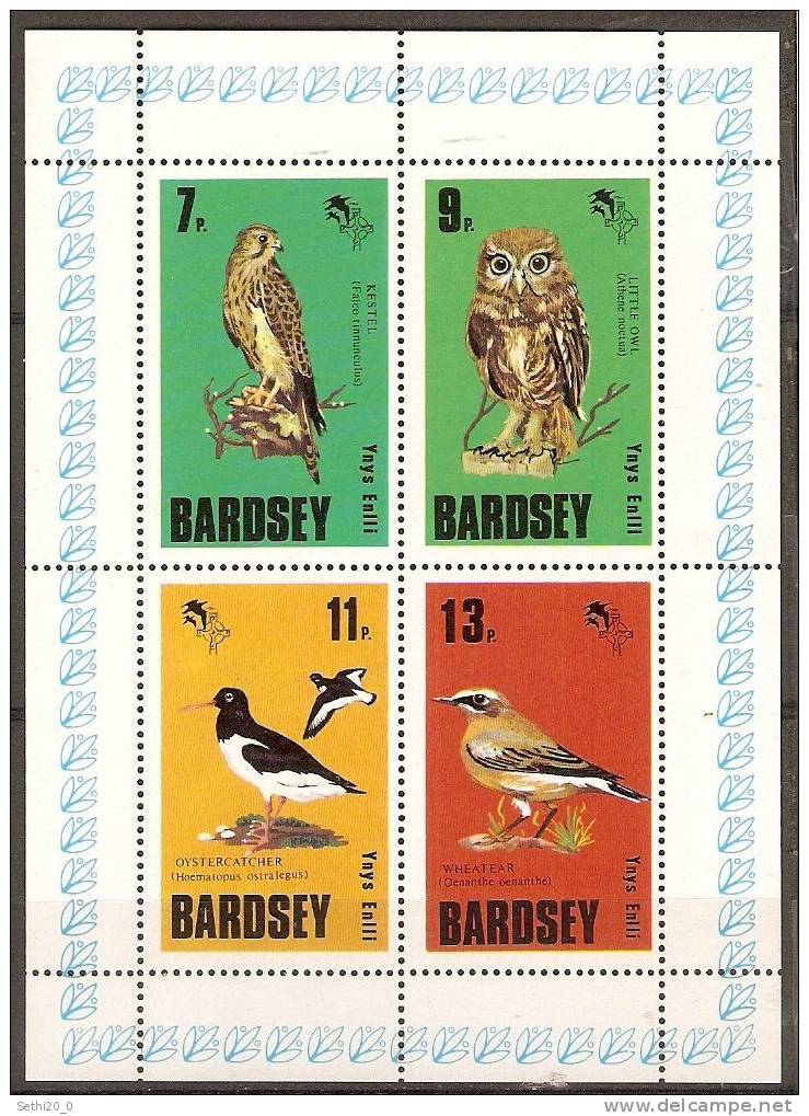 Bardsey  Bird  / Oiseau - Fantasy Labels