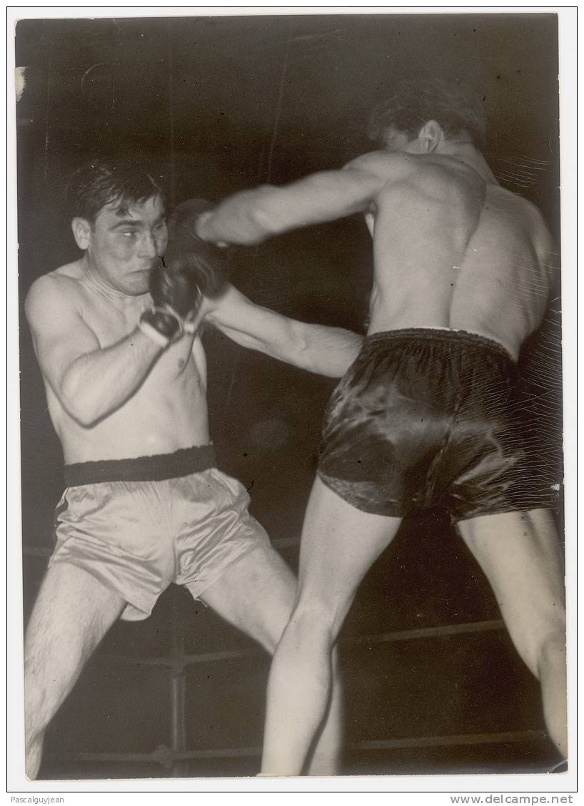 PHOTO BOXE VAN DAM - GILBERT STOCK - Autres & Non Classés