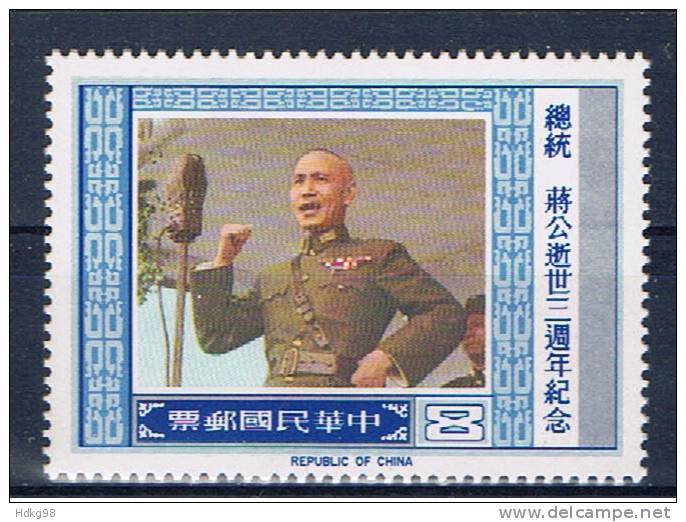 ROC+ China Taiwan 1978 Mi 1234 Mnh Tschiang - Unused Stamps