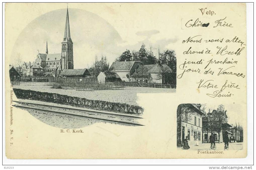 Velp - R C Kerk - Postkantoor - Velp / Rozendaal