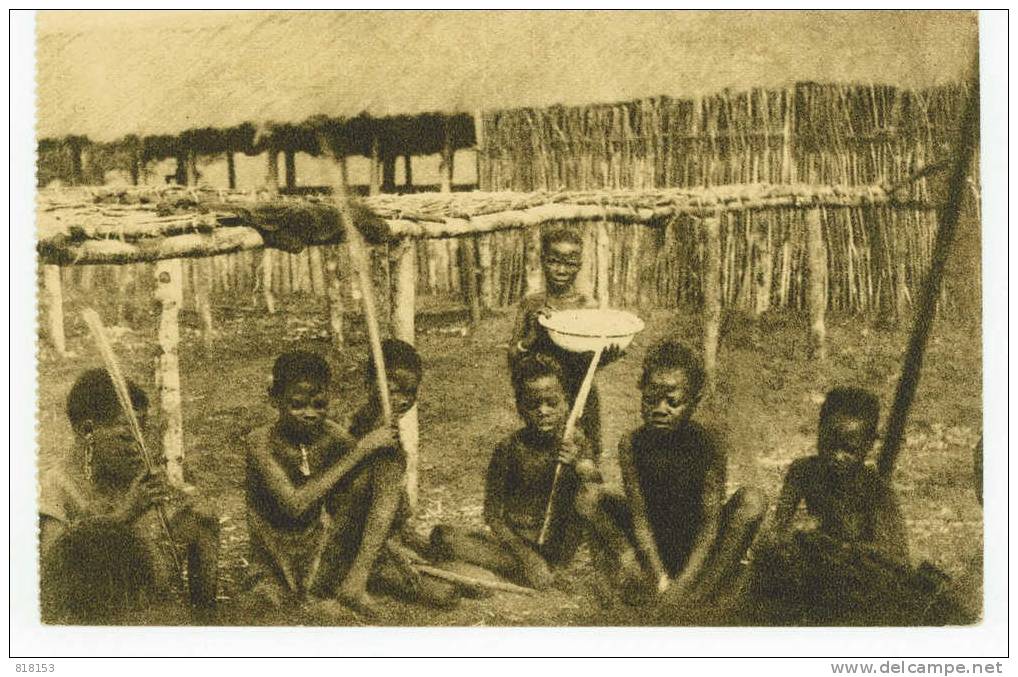 Kwango - Après La Récolte Des Haricots,Mission Des Soeurs De L'Union Au SC Gingungi S/Lukula - Belgisch-Congo