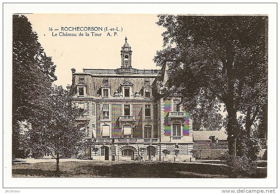 Rochecorbon: Le Chateau De La Tour (09-2304) - Rochecorbon