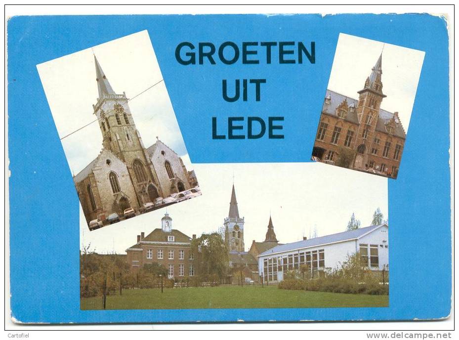 LEDE- GROETEN UIT LEDE-MEERZICHT - Lede