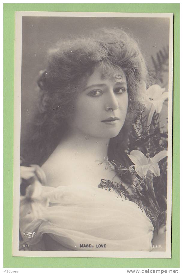 MABEL LOVE Par Reutlinger. Ed. SIP - Artistes