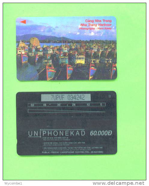 VIETNAM - Magnetic Phonecard/Nha Trang Harbour - Vietnam