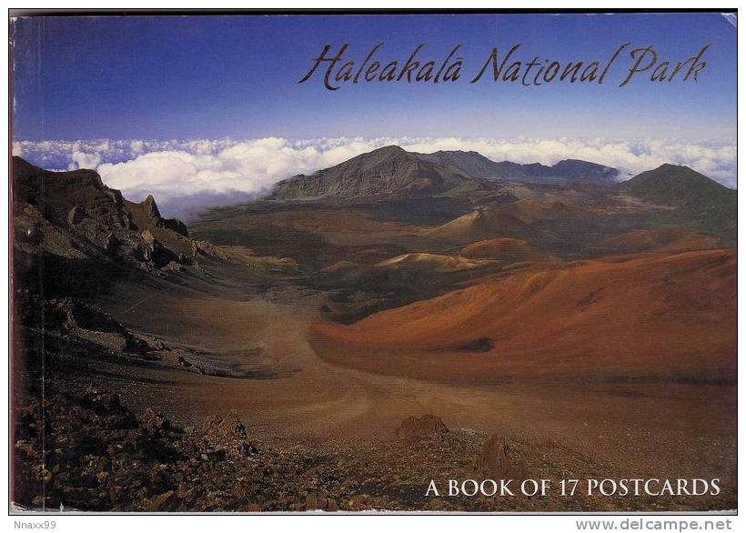 USA - Haleakala National Park, A Book Of 17 Postcards - Maui