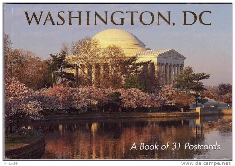 USA - Washington, DC, A Book Of 31 Postcards - Washington DC
