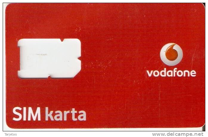 TARJETA DE LA REP. CHECA DE VODAFONE SIM KARTA - Tchéquie