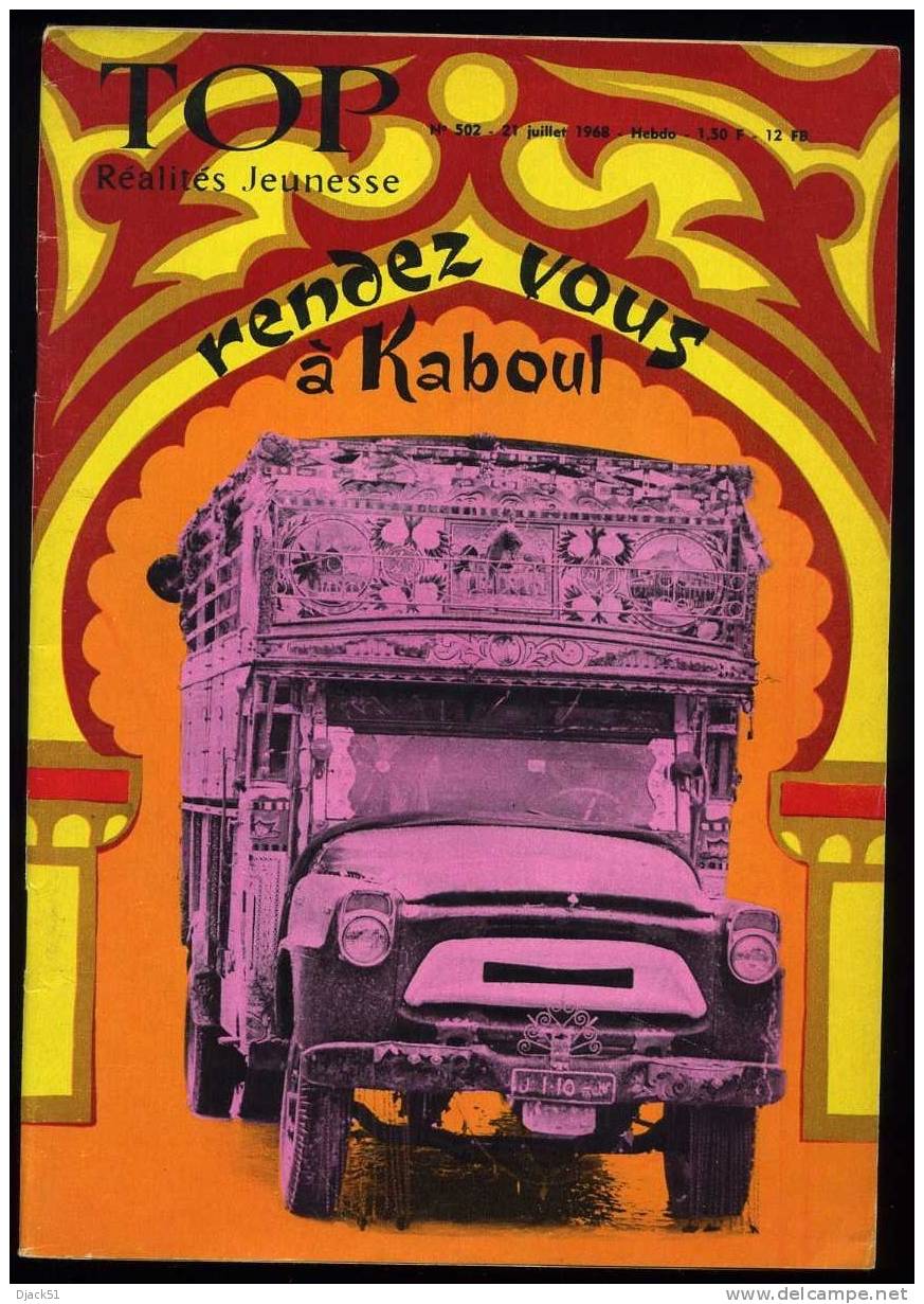 TOP - RENDEZ-VOUS à KABOUL - 1968 - Géographie