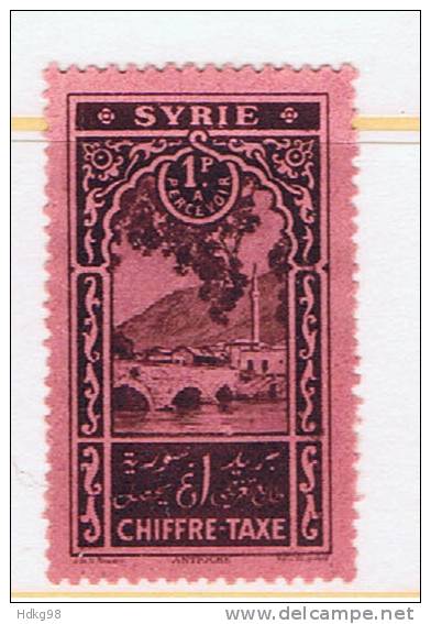 SYR+ Syrien 1925 Mi 39 OG Portomarke - Impuestos