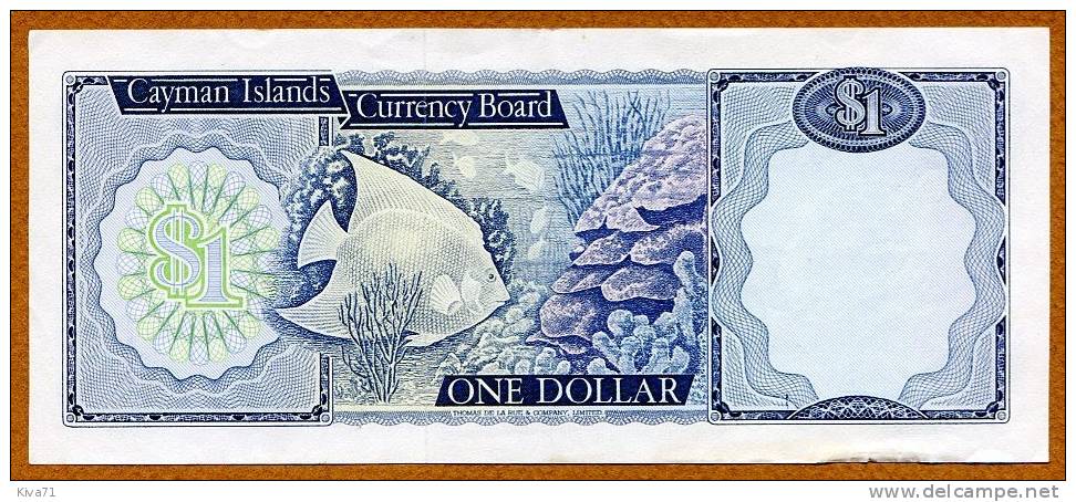 1 Dollar "CAYMAN ISLAND"     XF/UNC   Bc 2 - Kaimaninseln