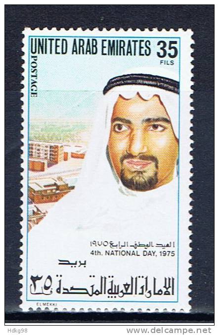 VAE Vereinigte Arabische Emirate 1975 Mi 41 Mnh - Emirats Arabes Unis (Général)