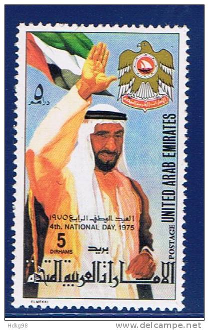 VAE+ Vereinigte Arabische Emirate 1975 Mi 47 Mnh - United Arab Emirates (General)