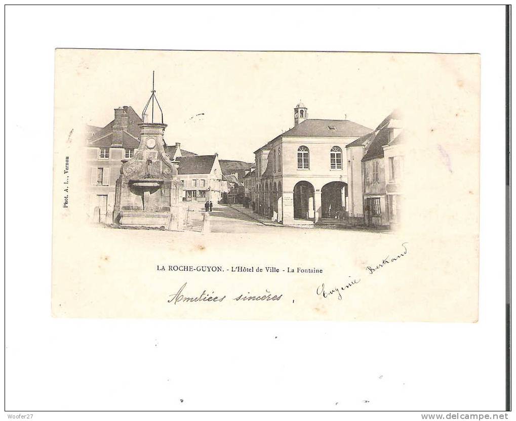 LA ROCHE GUYON En 1903 - La Roche Guyon