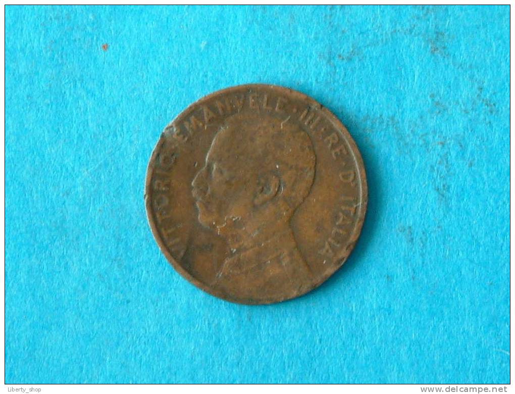 1914 R - 1 CENT / KM 40 ( For Grade, Please See Photo ) !! - 1900-1946 : Victor Emmanuel III & Umberto II