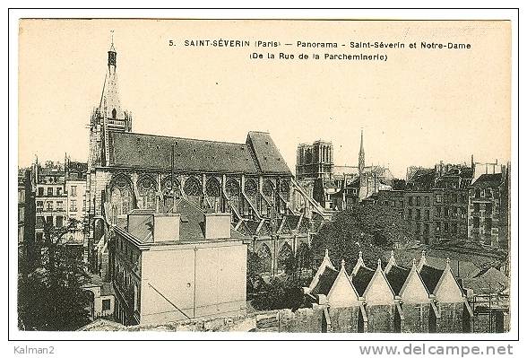 656  -  PARIS  ( Saint-Séverin Et Notre-dame ) - Altri Monumenti, Edifici