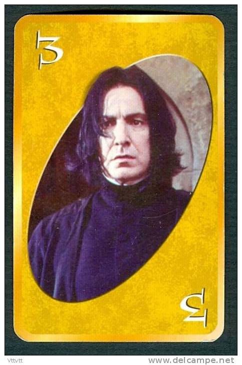 TRADING CARDS, CARTE : HARRY POTTER, Uno Logo Mattel, TM & Warner Bros (s02) - Harry Potter