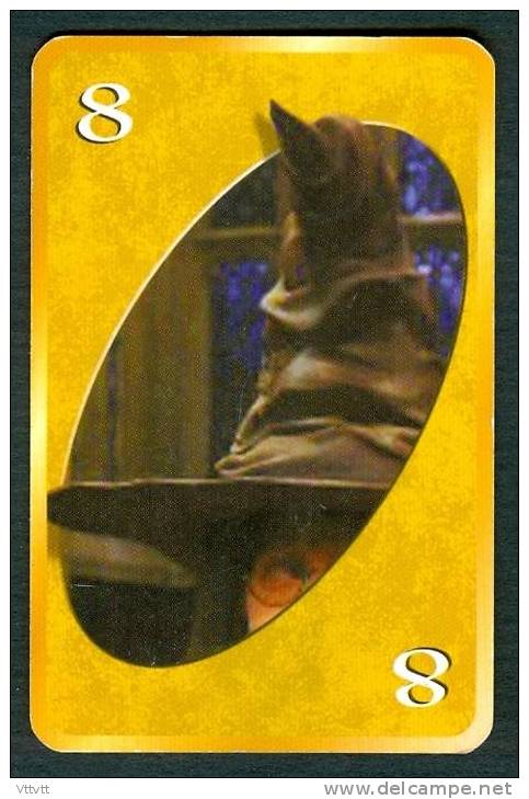 TRADING CARDS, CARTE : HARRY POTTER, Uno Logo Mattel, TM & Warner Bros (s02) - Harry Potter