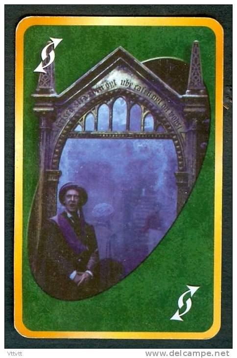 TRADING CARDS, CARTE : HARRY POTTER, Uno Logo Mattel, TM & Warner Bros (s02) - Harry Potter