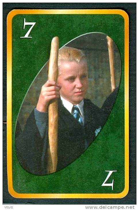 TRADING CARDS, CARTE : HARRY POTTER, Uno Logo Mattel, TM & Warner Bros (s02) - Harry Potter