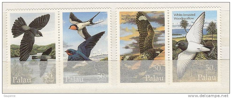 PALAU Oiseaux  PA 52 55 ** - Hirondelles