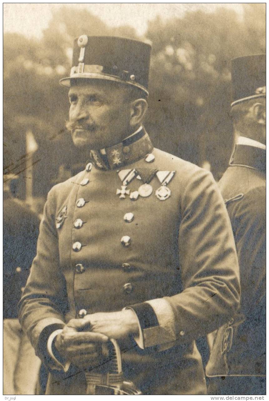 AU48) Wien / Vienna - Military Officers - 1921 - Real Photo Postcard - See Close-up Scans - Autres & Non Classés