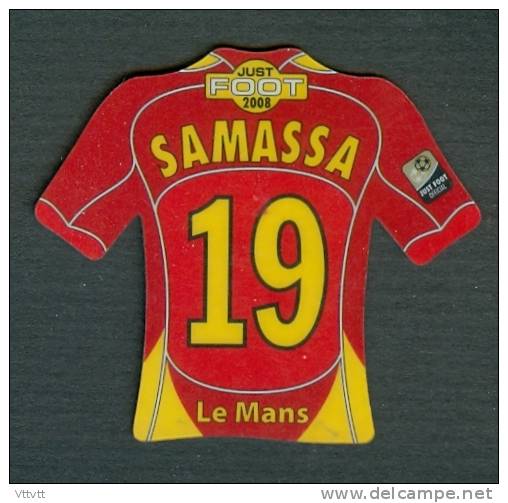 MAGNET, SPORT, FOOTBALL : JUST FOOT 2008 PITCH, SAMASSA (LE MANS) - Sports