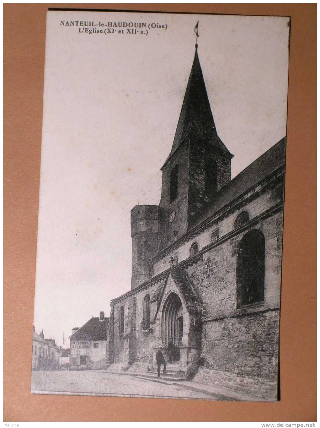 CPA - NANTEUIL LE HAUDOIN - EGLISE - Nanteuil-le-Haudouin