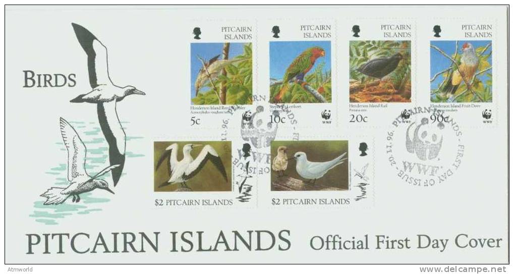 FDC --- WWF --- PITCAIRN ISLAND  --- 1999 - FDC