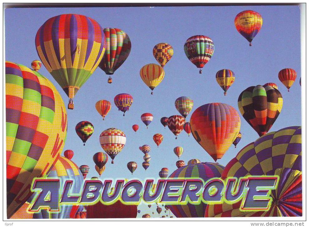 Raduno Di Mongolfiere Ad Albuquerque  Messico - Luchtballon