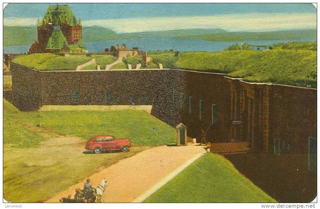 Canada - La Citadelle, Quebec - The Citadel 1950s Postcard [P750] - Québec - La Citadelle